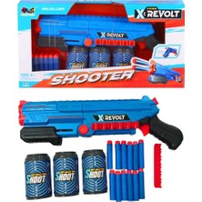 Karsan 111-21 Sünger Tabancası Storm x Revolt Shooter Hedefli 12 Mermi 6+