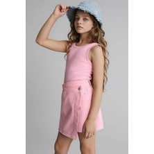DeFacto Bisiklet Yaka Atlet Kız Çocuk H0065A826SM