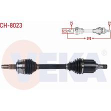 Otoco Chevrolet Aveo (T300) 1.3 D M-T 2011-2014 Komple Aks Sol Ön Uzunluk 598MM  96852740