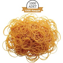 Paket Lastiği Naturel 1000ADET %100 Kauçuk (Okul-Kırtasiye-Paketleme-Ambalaj)