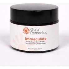 Gaia Remedies -The Immaculate Ton Eşitleyici Gece Kremi