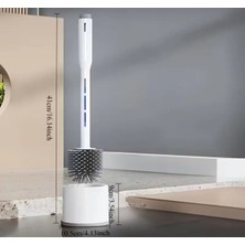 Yefking Deterjan Hazneli Silikon Tuvalet Fırçası