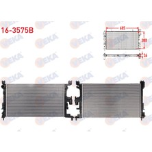 Otoco Dacıa Duster (Xjd) 1.5 Blue Dcı 2021- Su Radyatörü Brazing  214105803R