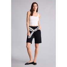 DeFacto Regular Fit Normal Bel Düz Paça Bermuda Şort W9369AZ26HS