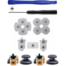 Pop Konsol PS4 030 040 050 055 Analog Motor Topuz İç Lastik Tornavida Ayırıcı Tamir Seti PS4 Kol Tamiri