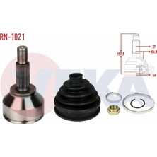 Otoco Renault Trafıc Iı (Fl) 1.9 Dcı 27X26X56,5 Uzunluk 157,5 mm 01-14 Aks Kafası Sol-Sağ Ön Dış 80179212