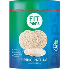 Fit Pops Pirinç Patlağı 75 Gram x 16 Paket (Glütensiz & Vegan)