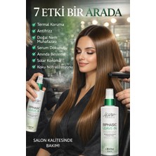 Mizz Brazil Bıphasıc Durulanmayan Leave-In 300 ml Isıya Dayanıklı Besleyici Özellikli Şeffaf Sıvı