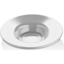 GuvenliPazar 24 Adet 11 cm Beyaz Melamin Soft Çay Tabağı – Bulaşık Makinesinde Yıkanabilir Dayanıklı Çay Tabak