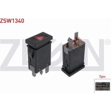 Otoco Volkswagen Passat 1996-2005 Flaşör Anahtarı 7 Pin 3B0953235B