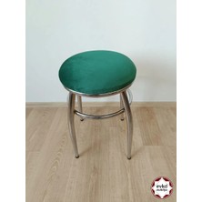 Evko Mobilya Tabure, Bar Taburesi, 6 Adet Tabure, Puf, Bench, Metal Ayaklı Tabure, İç İçe Geçebilen Tabure, Mutfak Balkon Bahçe Taburesi
