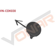 Otoco Peugeot 207 Ön Tampon Çeki Demir Kapağı 7414.PY