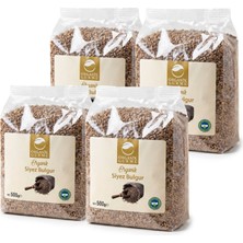 Organik Gurme 4'lü Siyez Bulguru 500 gr