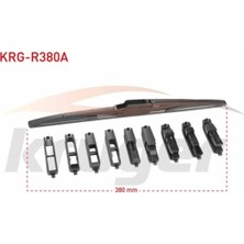 Otoco Üniversal Silecek Süpürgesi Arka 10 Aparatlı 380MM