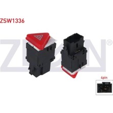 Otoco Transporter V - Fabıa 1999-2011 Flaşör Anahtarı 4 Pin 6Y0953235
