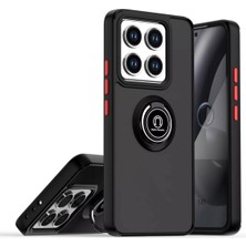 Veloro  Mi 15 Pro Kılıf Montreal Yüzüklü  Kapak - Siyah