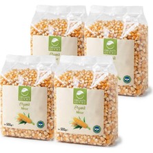 Organik Gurme 4'lü Patlamalık Mısır 500 gr