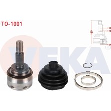 Otoco Toyota Toyota Aks Kafası Sol-Sağ Ön Dış 30X29X70 Uzunluk 186MM 43430-0K070