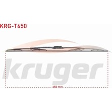 Otoco Sılecek Supurgesı Tellı Grafıtlı 2 Lı Takım 430MM Unıversal