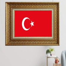 Giyense Kalın Çerçeveli Paspartulu Tablo C664