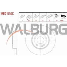 Otoco Mercedes C Serısı (W202) C 200 D 5 Bijon 284X12X67X44 93-00 Fren Diski Ön Düz Kaplamalı 202421021264