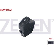 Otoco Renault Clıo Iı - Kangoo 1998-2008 Cam Açma Anahtarı Tekli 5 Pin Turuncu Işık 8200467793