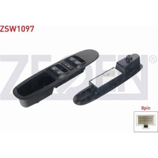 Otoco Fıat Punto Evo 2009-2012 Cam Açma Anahtarı Grup Çerçeveli 8 Pin 100190116
