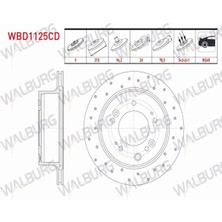 Otoco Kıa Sorento I (Jc) 2.5 Crdı 2002-2009 / Sorento I (Jc) 2.5 Crdı 2002-2009 Fren Diski Arka Havalı
