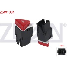 Otoco Volkswagen Golf V - Jetta Iıı 2003-2009 Flaşör Anahtarı 4 Pin 1K0953509A