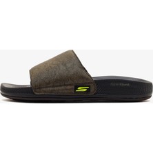 Skechers Hyper Slide Erkek Haki Terlik 229137 Olbk