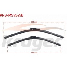 Otoco Bmw 1 Serısı (F20-F21) Araç Bazlı Silecek Seti 550-450MM 61612219147