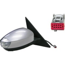 Otoco Ford Focus S-Max Dış Dikiz Aynası Elektrikli Isıtmalı Sinyalli Astarlı Sol 2006 6M2117683AFD