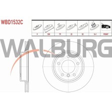 Otoco Bmw 3 Serısı (E46) 318 I 5 Bijon 300X22X79X52 1998-2005 Fren Diski Ön Havalı Kaplamalı 6 794 302