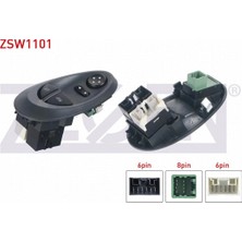 Otoco Iveco Daıly Iıı 1999-2006 Cam Açma Anahtar Grup Ayna Ayarlı 500321137