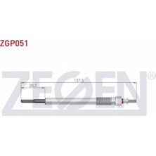 Otoco Hyundaı IX35 (Lm) 2.0crdı 2010- Kızdırma Buji 4,4V 36710-2F100|36710-2F100