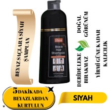 Paxe Black Hair Shampoo Beyaz Saç Kapatıcı Yeni Formüllü 400 ml