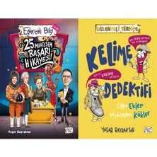 Eğlenceli Bilgi Yayınları 25 Muhteşem Başarı Hikayesi ve Kelime Dedektifi Çılgın Ekler Muhteşem Kökler (Yaşar Bayraktar)