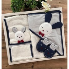 Ens Group Avm Yeni Kolleksiyon Erkek Bebek Havlu Bornoz Seti L100826 Bebek Doğum Hediyesi