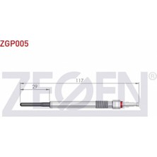 Otoco Audı A3 (8p1) 2.0tdı 2003-2012 Kızdırma Buji 4,4V 68000 913AA