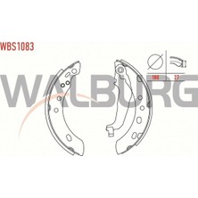 Otoco Nıssan Mıcra (K11) 1.3i 16V Levyelı 180X27 mm 1992-2003 Arka Fren Pabuç Balata 44060-99B26