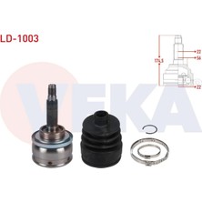Otoco Lada 1.7 4x4 1996-2015 Aks Kafası Sol-Sağ Ön Dış 21212215012