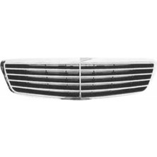 Otoco Mercedes W220 Ön Panjur Krom Siyah Astarlı 1998-2001 A22088003839040