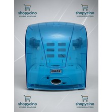Palex Shopycino Sh-2 Still Otomatik Havlu Dispenseri 19-21 cm Kağıt Şeffaf Mavi