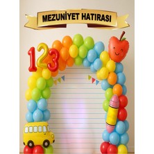 Mezuniyet Hatırası, Okul Etkinlik 150X200 Kumaş Afiş