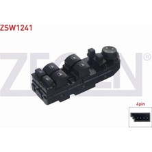 Otoco Bmw 5 Serısı (E60) - (E61) 2003-2010 Ayna Ayar ve Cam Açma Anahtarı Grup 4 Pin 61316951904