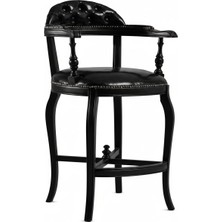 Gazzini Furniture Majesta Classic Ahşap Bar Sandalyesi