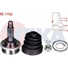 Otoco Mazda 626 V (Gf) 2.0i 16V Abslı 44 Dıs A-T Aks Kafası Sol-Sağ Ön Dış GR052560XE