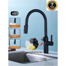 OEM Mutfak Evye Bataryası Su Arıtma Çıkışlı+ Sensörlü Sıvı Sabunluk 6 Fonksiyonlu 7 Yıl Garantili Ithal