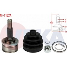 Otoco Nıssan PRIMERA(P11)1.6I 16V Abslı 44 Dıs 27X22X56 Uzunluk 165,4 mm 96-01 Aks Kafası Sol-Sağ Ön Dış