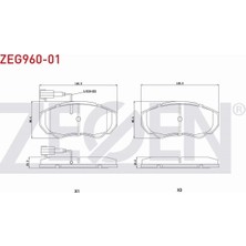 Otoco Fıat Ducato Ön Fren Balatası Fişli 425242